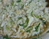 辛ラーメンでもんじゃ焼き作り方3写真