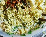 辛ラーメンでもんじゃ焼き作り方4写真