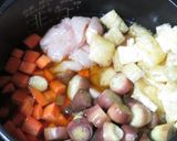 みょうがと鶏肉の田舎風炊き込みご飯作り方3写真
