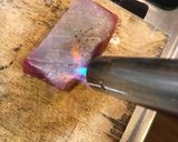炙り中トロ、オクラ、きのこの胡麻山葵和え作り方4写真