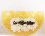 お弁当にも☆玉子巻きおにぎりスティック作り方3写真