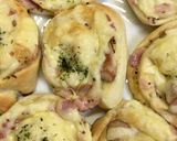 簡単な自家製チーズ濃厚ベーコンの惣菜パン作り方11写真