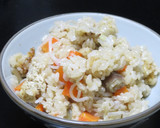 みょうがと鶏肉の田舎風炊き込みご飯作り方6写真