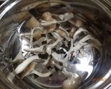 ハタケシメジと竹輪の味噌汁作り方3写真