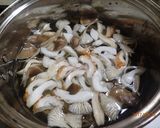 ハタケシメジと竹輪の味噌汁作り方5写真