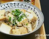 しめじと絹揚げ豆腐の即席煮作り方5写真