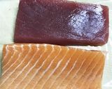 マグロとサーモンのユッケ丼作り方2写真