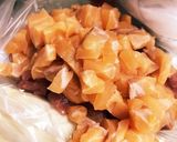 マグロとサーモンのユッケ丼作り方3写真