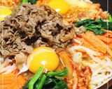 彩りキレイなビビンバ弁当作り方1写真