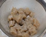 こんにゃくのマヨポン酢炒め作り方1写真