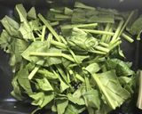写真付き ほうれん草 卵とじ 簡単作り方3写真