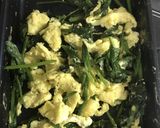 写真付き ほうれん草 卵とじ 簡単作り方5写真