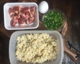 ふかふか玄米でライスピザ作り方1写真