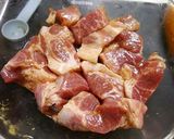 簡単！本格☆黒酢酢豚作り方1写真