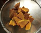 かぼちゃのストライプケーキ作り方1写真