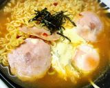 ✩辛ラーメン マイルド卵チーズ✩作り方4写真