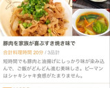 簡単メイン☆豚こま油揚げのすき焼き風炒め作り方18写真