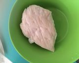 チキコーンマヨサンド作り方1写真