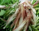 水菜ときゅうりとツナのサラダ作り方3写真