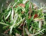 水菜ときゅうりとツナのサラダ作り方5写真