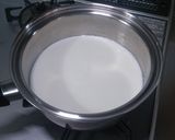 砂糖なしのかんたんフルーツ牛乳かん作り方2写真
