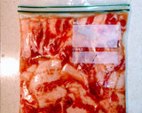 冷凍つくり置き　お弁当用　豚肉の味噌漬け作り方4写真