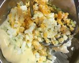 共茹でキャベツのたまごサラダ作り方4写真