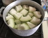 冬瓜と鶏肉のたいたん（煮浸し）作り方3写真