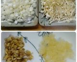 かぼちゃの煮物☆豚肉玉ねぎエノキあんかけ作り方2写真