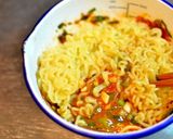 辛ラーメンで簡単チヂミ風かたやきそば♪作り方5写真