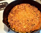 辛ラーメンで簡単チヂミ風かたやきそば♪作り方7写真