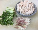 ☆簡単☆鶏肉とナスの香味野菜和え作り方2写真