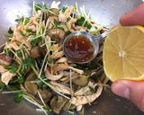 ☆簡単☆鶏肉とナスの香味野菜和え作り方6写真