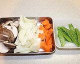 簡単！びっ栗♪　栗と鶏肉の煮物作り方2写真