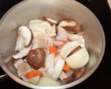 簡単！びっ栗♪　栗と鶏肉の煮物作り方3写真