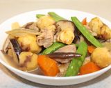 簡単！びっ栗♪　栗と鶏肉の煮物作り方5写真