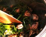 貝と昆布の煮物作り方1写真
