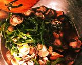 貝と昆布の煮物作り方3写真