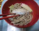 お蕎麦しゃぶしゃぶ　具だくさん　関西風作り方14写真