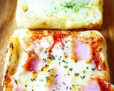 あと一品！ケチャマヨかにかま★油揚げピザ作り方9写真
