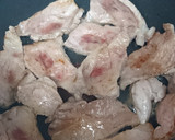 ぷりっぷり蒟蒻とカブ豚肉の煮物作り方4写真