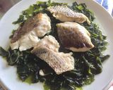 鯛とわかめの酒蒸し作り方3写真