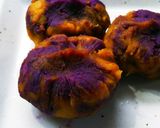 簡単和菓子 かぼちゃと紫芋の茶巾作り方6写真