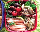 お弁当 運動会 2017 簡単 小学２年作り方3写真