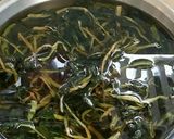 シレギ（乾燥させた大根の葉）作り方1写真