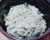 シレギ（乾燥させた大根の葉）作り方3写真