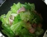 キャベツとベーコンのさっと煮作り方5写真