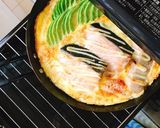 生鮭とアボカドのマヨ焼きオープンオムレツ作り方9写真