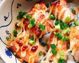生鮭とアボカドのマヨ焼きオープンオムレツ作り方12写真