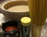 豆乳しゃぶしゃぶがカニクリームパスタに作り方8写真